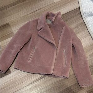 Soia & Kyo Mauve Teddy Jacket